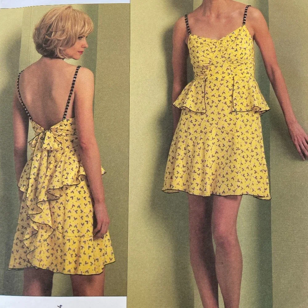 Vintage Vogue sewing pattern uncut Sz 4-6-8-10